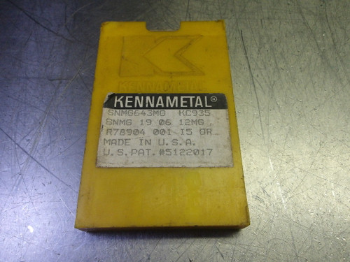 Kennametal Carbide Turning Inserts QTY5 SNMG643MG/SNMG 19 06 12MG KC935 (LOC3620)