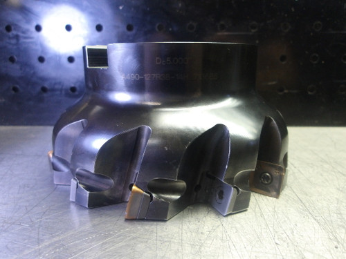 Sandvik 5" Indexable Facemill 1.5" Arbor A490-127R38-14H (LOC1539) Sandvik 5" Indexable Facemill 1.5" Arbor A490-127R38-14H (LOC1539)