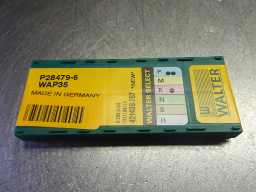 Walter Carbide Milling Inserts QTY10 P28479-6 WAP35 (LOC1998D)