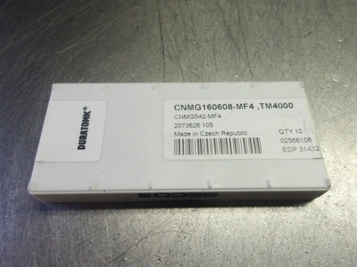 SECO Carbide Turning Inserts QTY10 CNMG542-MF4/CNMG160608-MF4 TM4000 (LOC1877B)
