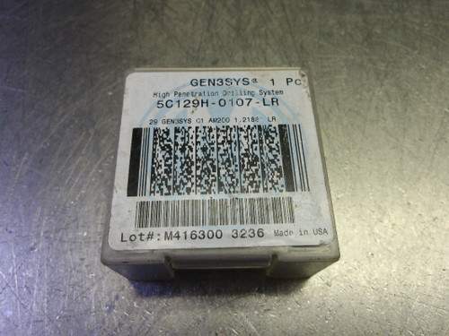 AMEC GEN3SYS 1.2188" Carbide Drill Tip Insert QTY1 5C129H-0107-LR (LOC2124A)