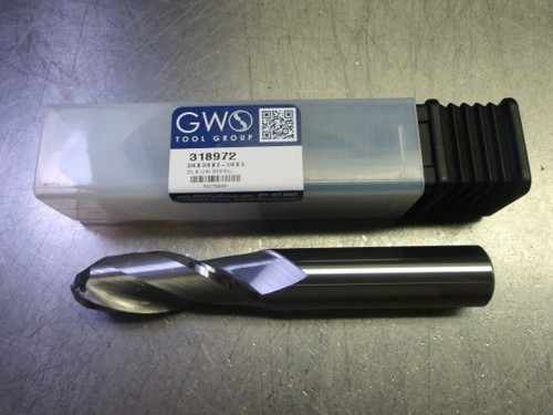 GWS 3/4" 2 Flute Carbide Ballnose Long Endmill 3/4" Shank 318972 (LOC1967A)