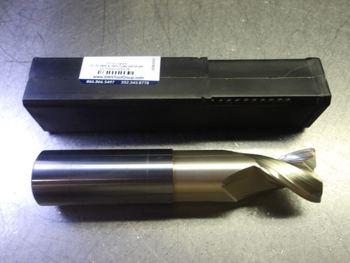 GWS 1" 2 Flute Carbide CR Endmill 1" Shank .045" R 237NM01000C5 (LOC2419)