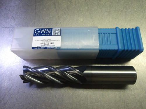 GWS 1" 4 Flute Carbide Long Endmill 1" Shank 446L1000C11 (LOC2498B)