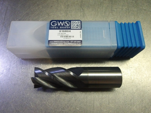 GWS 1" 4 Flute Carbide Endmill 1" Shank 43710032C15 (LOC2440)