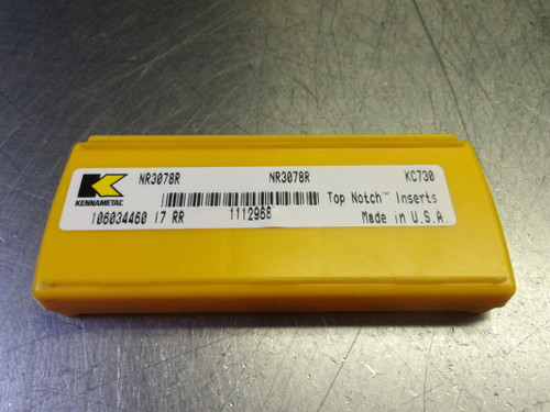 Kennametal Carbide Grooving Inserts QTY5 NR3078R KC730 (LOC910)