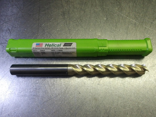 Helical 1/2" 3 Flute Carbide Endmill 1/2" Shank H45AL-X-30500 (LOC1126A)