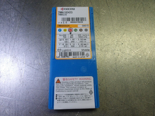 Kyocera Carbide Inserts QTY10 TNMA335/TNMA160420 CA320 - Superior