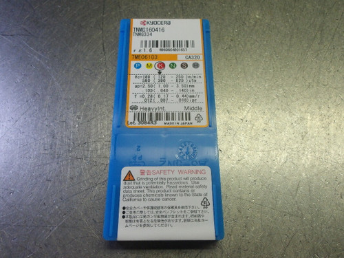 Kyocera Carbide Inserts QTY10 TNMA335/TNMA160420 CA320 - Superior