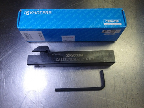 Kyocera 3/4"x 3/4" Indexable Lathe Tool Holder ZA12317KGDR12-6T15 (LOC2390)