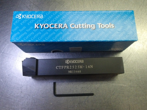 Kyocera 25mm x 25mm Indexable Lathe Tool Holder CTFPR2525M-16N (LOC1226A)