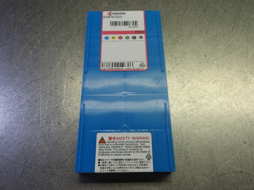 Kyocera Carbide Grooving Inserts QTY10 KCGP4250LF PR660 (LOC1856B)