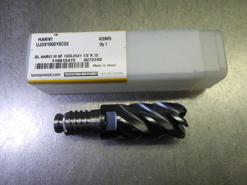 Kennametal DL25 1" 6 Flute CR Carbide Endmill UJDV1000Y6CQE KCSM15 (LOC3543B)