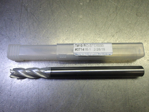 CID 1/2" 4 Flute Carbide Roughing Endmill 1/2" Shank RO-STD500 (LOC2284)