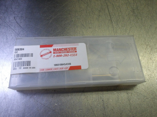 Manchester Carbide Grooving/Threading Inserts QTY10 508304 GC (LOC2053C)