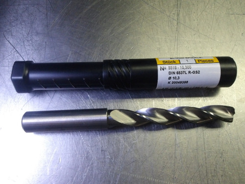 Guhring 10.3mm 3 Flute Carbide Drill 12mm Shank 9055180103000 (LOC2648D)