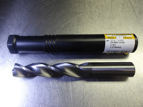 Guhring 18mm 3 Flute Carbide Drill 18mm Shank 9055180180000 (LOC2648D)