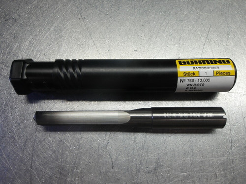 Guhring 13mm Straight Flute Coolant Thru Carbide Drill 9007680130000 (LOC2559)