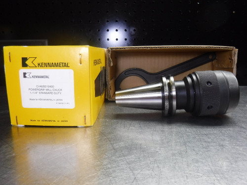 Kennametal CAT40 1.25" Powergrip Mill Chuck 4.25" PRO CV40SD12400 (LOC395)