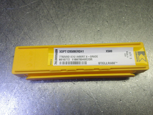 Kennametal Carbide Milling Inserts QTY5 XDPT120508ERD41 X500 (LOC2733A)
