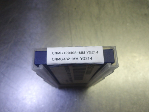 YG Carbide Inserts QTY10 CNMG432-MM/CNMG120408-MM YG214 (LOC3563B)