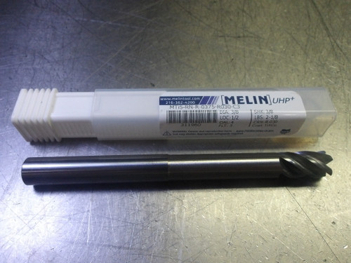 Melin 3/8" 5 Flute Carbide CR Endmill 3/8" Shank MTi5-RN-R-0375-R030-C3 (LOC3545)