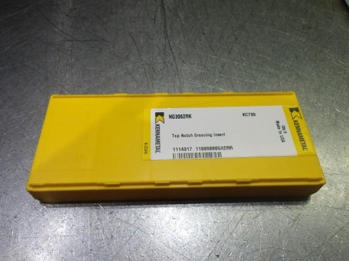 Kennametal Carbide Grooving Inserts QTY5 NG3062RK KC730 (LOC2927B)