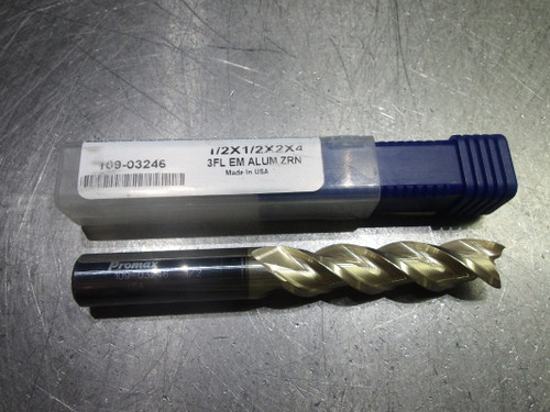 ProMax 1/2" 3 Flute Carbide SQ Endmill 1/2" Shank 109-03246 (LOC1928C)