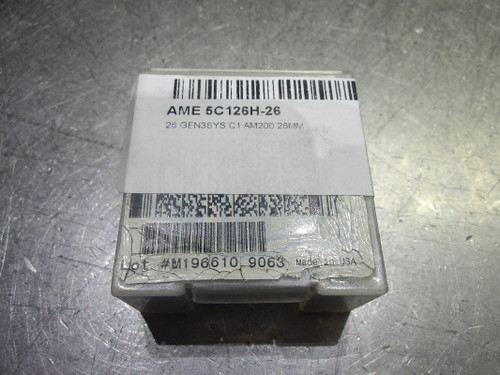AMEC GEN3SYS 26 26mm Carbide Drill Tip Insert QTY1 5C126H-26 (LOC1843A)