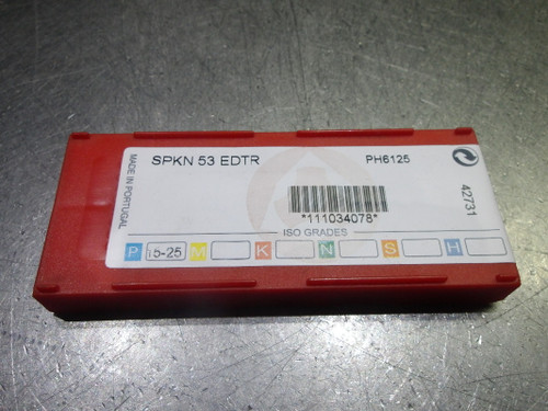 Palbit Carbide Milling Inserts QTY10 SPKN 53 EDTR PH6125 (LOC1741)