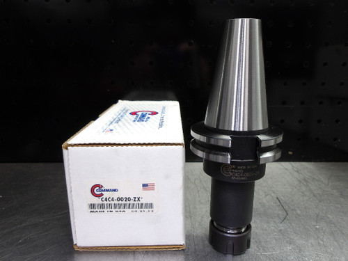 Command CAT40 ER20 Collet Chuck 3.75" Pro C4C4-0020-ZX (LOC1880A)