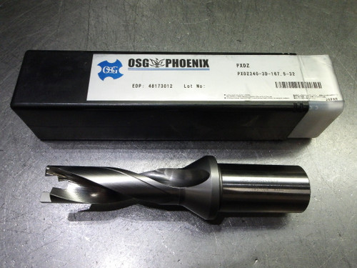 OSG Phoenix Coolant Thru Indexable Drill 32mm Shank PXDZ240-3D-167.5-32 (LOC2680B)