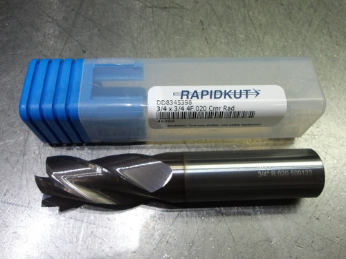 Rapidkut 3/4" 4 Flute Carbide CR Endmill 3/4" Shank DD8345398 (LOC2628A)