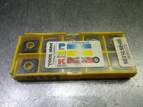 Mitsubishi Carbide Inserts QTY10 CNMG434GH/CNMG120416-GH UC5105 (LOC2626) Mitsubishi Carbide Inserts QTY10 CNMG434GH/CNMG120416-GH UC5105 (LOC2626)