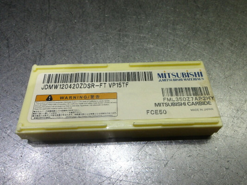 Authentic Mitsubishi Carbide Inserts QTY10 JDMW120420ZDSR-FT VP15TF (LOC2626) Authentic Mitsubishi Carbide Inserts QTY10 JDMW120420ZDSR-FT VP15TF (LOC2626)