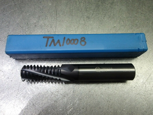 1-8 UN Solid Carbide Thread Mill - TiAlN Coated, Full Form - Made In USA (ONLINECARBIDE 91100008)