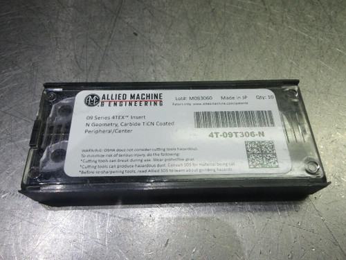 AMEC 4TEX Carbide Inserts QTY10 4T-09T306-N (LOC2674B) AMEC 4TEX Carbide Inserts QTY10 4T-09T306-N (LOC2674B)