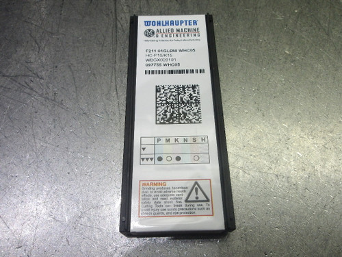 Wohlhaupter Carbide Inserts QTY10 097755WHC05/F211 01GL650 WHC05 (LOC2652A)