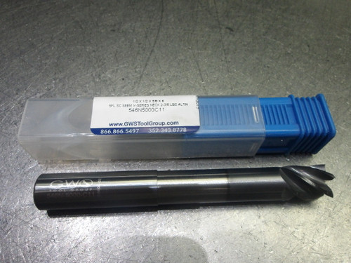 GWS 1/2" 5 Flute Carbide SQ Endmill 1/2" Shank 546N5000C11 (LOC2193A)