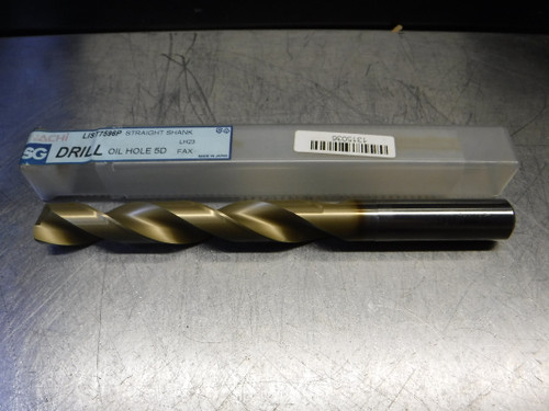 Nachi SG Oil Hole 5D 19mm HSS Drill 19mm Shank 19.0 L7596P (LOC1880B)