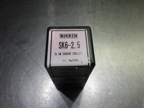 Lyndex 2.3-2.5mm SK6 Slim Chuck Collet SK6-2.5 (LOC2207) Lyndex 2.3-2.5mm SK6 Slim Chuck Collet SK6-2.5 (LOC2207)