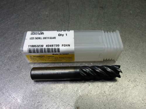 Kennametal 3/8" 5 Flute Carbide SQ Endmill 3/8" Shank UCDE375J5BS KCPM15 (LOC2200)