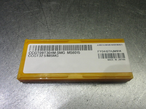 Mitsubishi Carbide Inserts QTY10 CCGT32.51MSMG/CCGT09T304M-SMG MS6015 (LOC1082B)