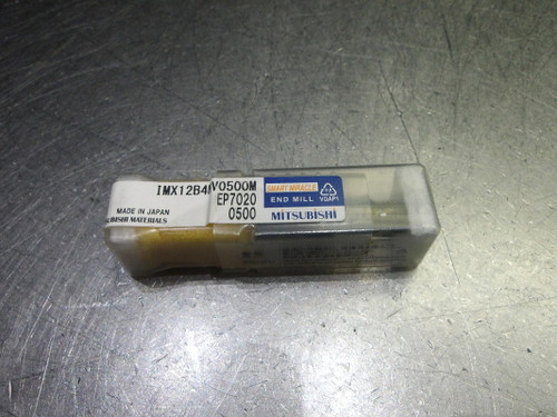 Mitsubishi 1/2" 4 Flute Carbide CR Endmill Head IMX12B4HV0500M EP7020 (LOC823B) Mitsubishi 1/2" 4 Flute Carbide CR Endmill Head IMX12B4HV0500M EP7020 (LOC823B)