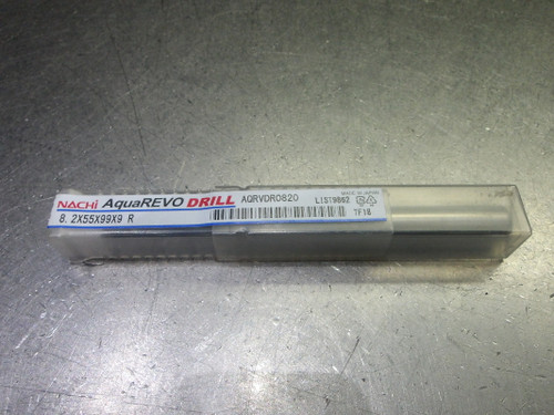 Nachi Aqua REVO Drill 8.2mm Carbide Drill 9mm Shank AQRVDR0820 (LOC116) Nachi Aqua REVO Drill 8.2mm Carbide Drill 9mm Shank AQRVDR0820 (LOC116)
