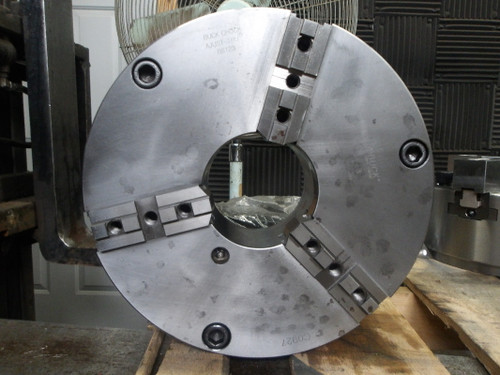 Buck Chuck Ajust-Tru 12" 3 Jaw Thru-Hole Scroll Chuck B8123 (STK)