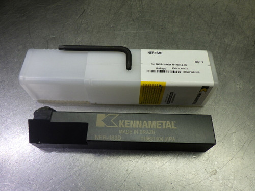Kennametal 1" x 1" Indexable Lathe Tool Holder 6" OAL NER163D (LOC2472)