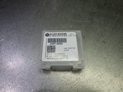 AMEC T-A #0 5/8" Super Cobalt Spade Drill Insert QTY2 150T-0020 (LOC3475)