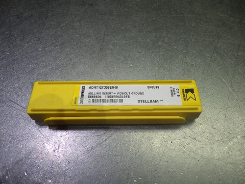 Kennametal Carbide Milling Inserts QTY5 ADHT12T308ER46 SP6519 (LOC394) Kennametal Carbide Milling Inserts QTY5 ADHT12T308ER46 SP6519 (LOC394)