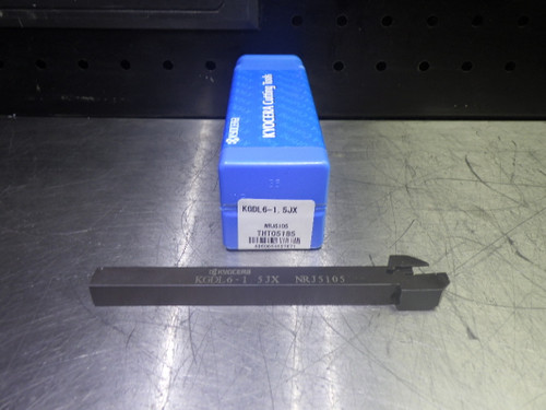 Kyocera 3/8" x 3/8" Indexable Steel Lathe Tool Holder KGDL6-1.5JX (LOC437) Kyocera 3/8" x 3/8" Indexable Steel Lathe Tool Holder KGDL6-1.5JX (LOC437)